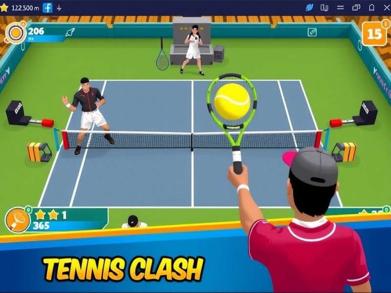 Tennis Clash Victory Quest equipment and customization